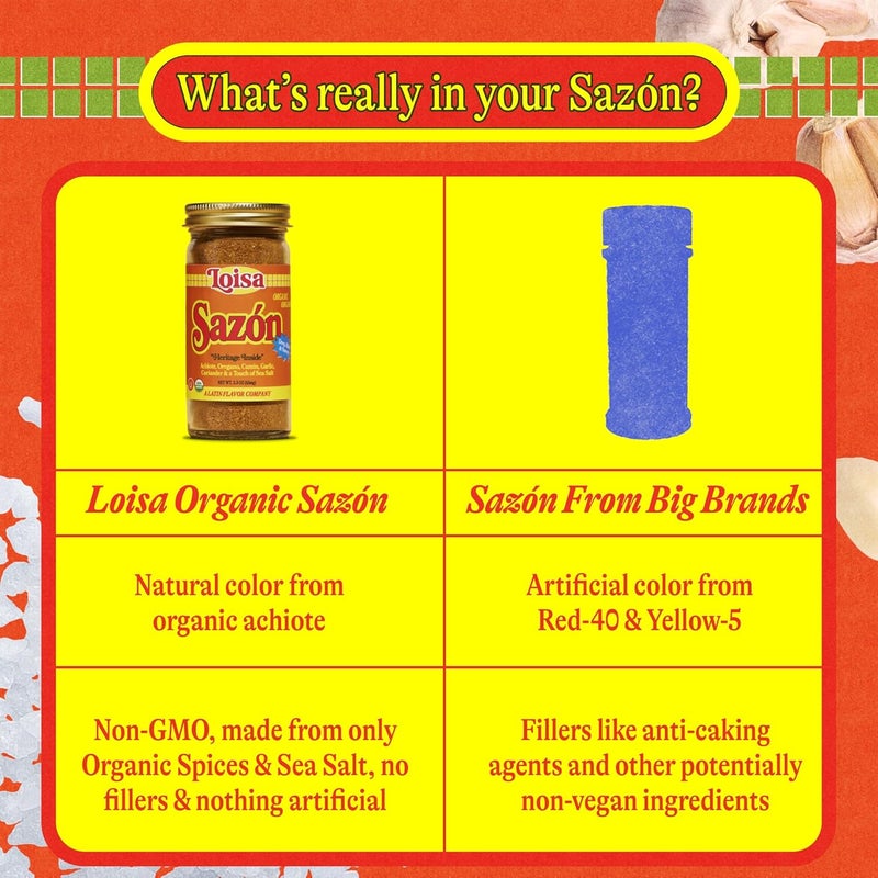 Loisa Salt-Free Sazón Seasoning - Image 3